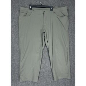 Lululemon Pants Mens 46x27 Green M5ADFS ABC Classic Golf Chino Stretch